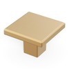Hickory Hardware 10 Pack of Square Kitchen Cabinet Knobs, Quality