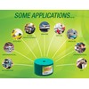 Green Scrubbing Pad Roll 19ft Economy Size Medium Duty Abrasive