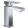 Single-Lever Stainless Steel Bathroom Faucet – Modern Basin Mixer, Easy