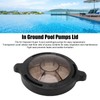 Pool Pump Lid PVC Durable Transparent Sealed Pool Pump Basket