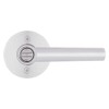 Kwikset Milan Keyed Entry Door Lever featuring SmartKey Security in