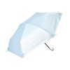 Francfranc Flanc Blackout Ribbon Folding Umbrella, 19.7 inches (50 cm)