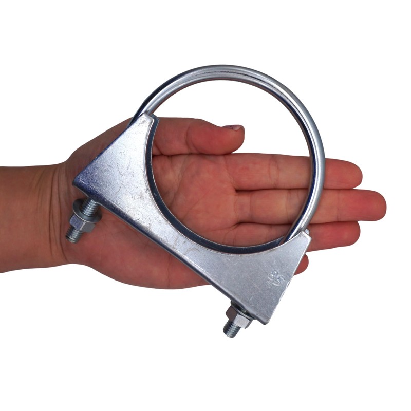 SKIR'CO (Pack of 4) Pipe Clamps for 85mm Diameter Pipe