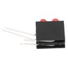 100Pcs 3mm Light Holder Dual Hole LED Diode Lamp with