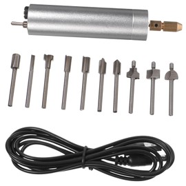 Tofficu 1 Set Mini Electric Drill Low Speed Polishing Tool Kit Durable and Comfortable Grip Easy Bit Replacement for Jewelry and DIY Projects Compact and Portable Design