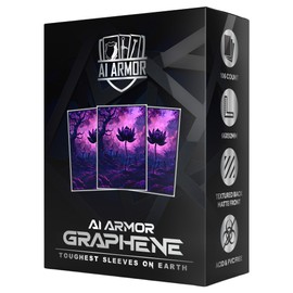 Ai Armor Graphene Series (Greaveyard Lotus) - 105ct Textured Matte TCG Card Art Sleeves
