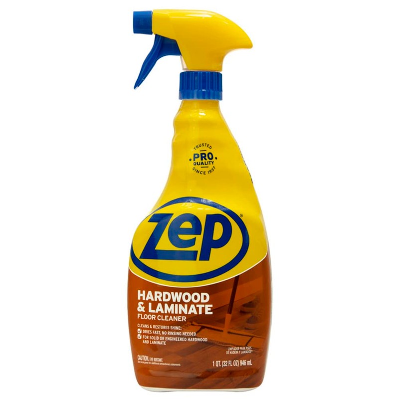 Zep ZUHLF32 Hardwood & Laminate Floor Cleaner, 32-oz. Spray -