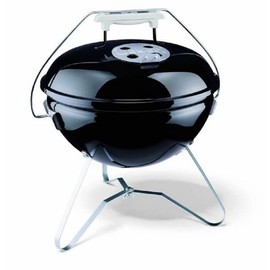Weber Smokey Joe Premium 14-Inch Portable Grill, Black