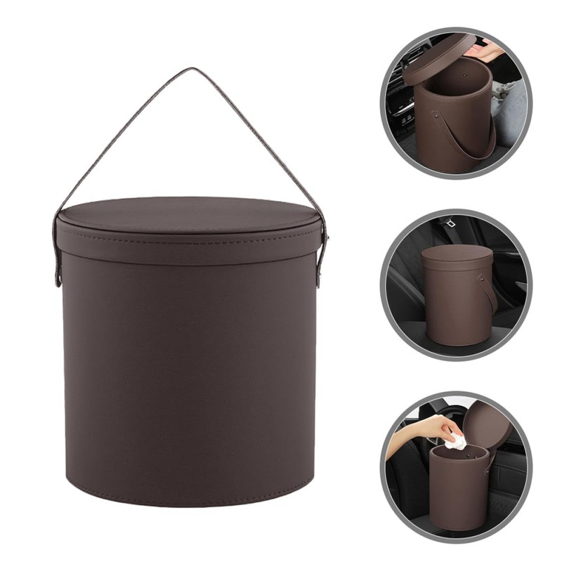 Bolsa de Basura para Coche de Gran Capacidad con Tapa,
