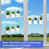 Reallnaive 3 Pack 12 Inch Window Suction Cup Shelf for