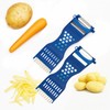 GWAWG Mandoline Vegetable Slicer 2 Pack, Multi-Function Julienne Peeler and