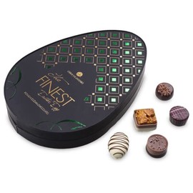 The Finest Easter Pralines Green - 19 Schokopralinen| in eleganter Verpackung | Ostergeschenk | Ostern Schokolade | Eier Schokolade | Osterei | aus erlesenen Zutaten
