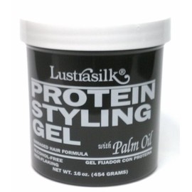 Lustrasilk Protein Styling Gel with Palm Oil 16.0 oz