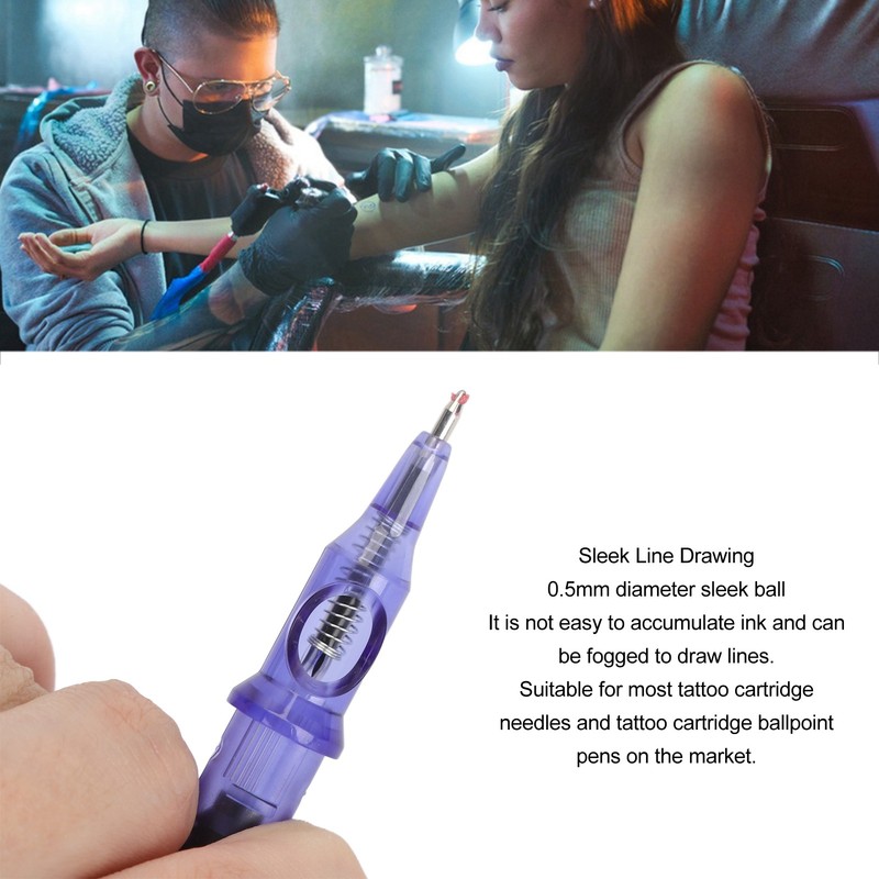 DIY Tattoo Tool Kit Portable Small Tattoo Pen Ballpoint Pen
