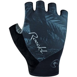 Roeckl Danis Women's Cycling Gloves Short Black/Grey 2023: Size: 7.5