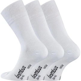 TippTexx24 6 pairs of Oekotex bamboo socks, odour killers - White, size: 43-46