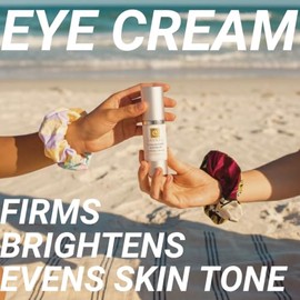 Crema Orgánica Antiedad Para El Contorno De Ojos, Para Ojeras E Hinchazón. Sérum Natural Para El Contorno De Ojos Con Ácido Hialurónico, Aceite De... 