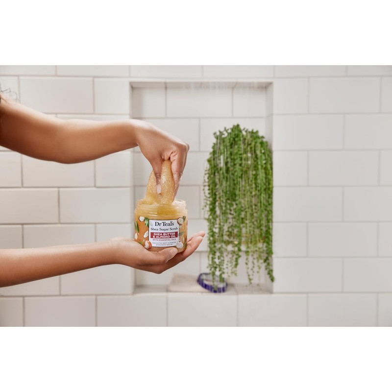 Dr Teal's Scrub Exfoliante para la Piel con Manteca de