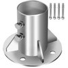 2 3/4" 304Stainless Steel Chain Link Fence Post Base Flange