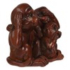 Ebros Gift Whimsical See Hear Speak No Evil Monkeys Figurine