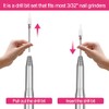 Traxenta 7 Pieces Nail Cutter Attachments, Cutter for Gel Nails,