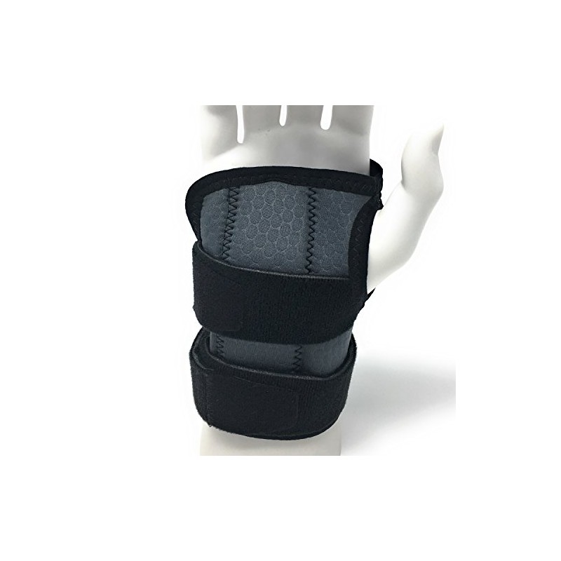 Champion Wrist Splint, Universal Fit, Maximum Support, Airmesh Fabric, Black,