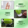 2 Pcs Turtle Brush with Suction Cups, 2 Large Decorative