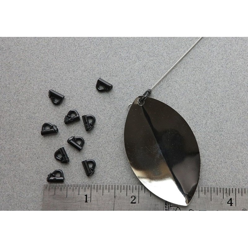 River Guide Supply Quick Change Spinner Clevis - Snap Black