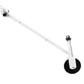 Teinfice 3500 Lbs Capacity Trailer Dolly with Off-Road Wheels, 50mm Hitch Ball & Mount - Heavy-Duty Manual Tow Dolly for RV, Boat, Camper, Utility & Cargo Trailers