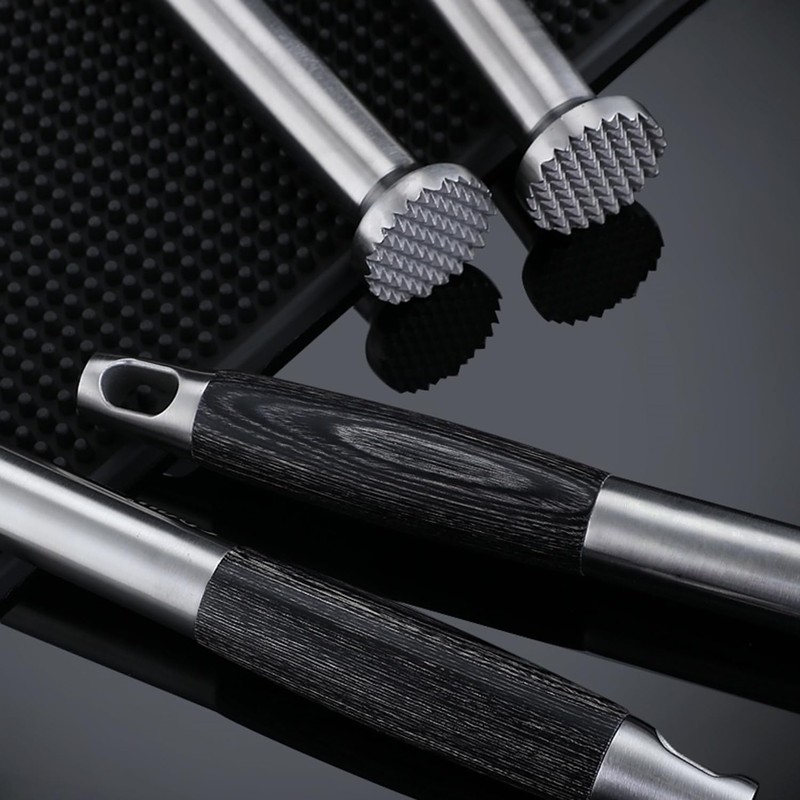304 Stainless Steel Cocktail Muddler -26cm/10inch Professional Bar Tool with