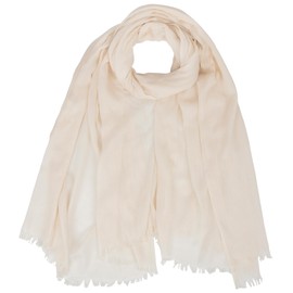 HinyBoeh Women's Lightweight-Linen-Scarf - Soft Summer Breathable Casual Shawl Scarves with Fringed Edges(39'' X 77'')