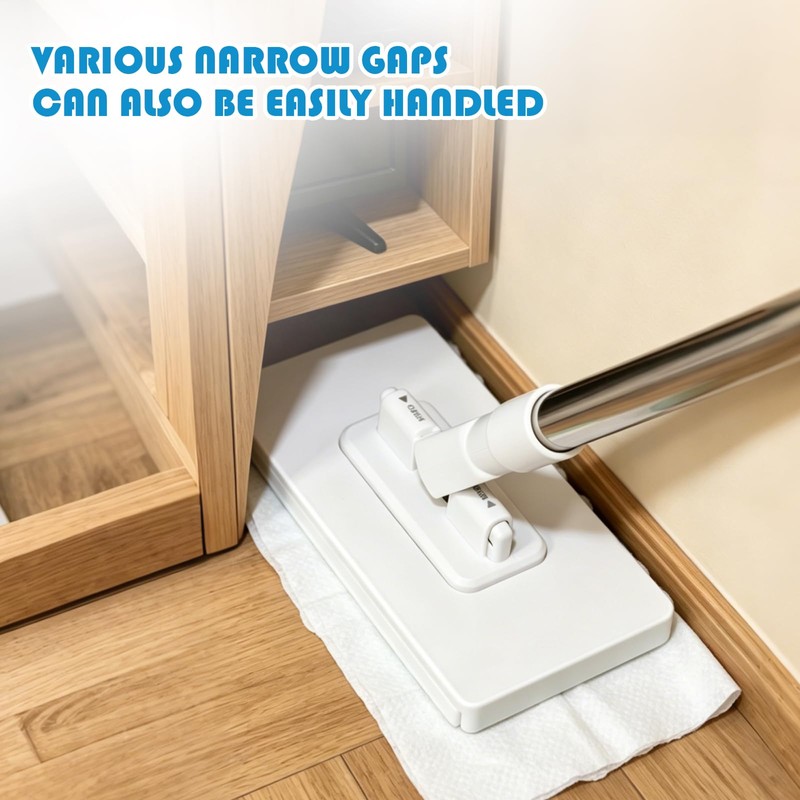 Snap Grip Mini Mop: 2026 Upgraded Disposable Dust Zero Touch