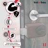 KOTARBAU® Additional Lock 60 mm 3 Colours with Outer Cylinder