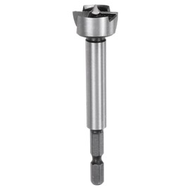 HARFINGTON Forstner Drill Bit 7/8"(22mm) Carbon Steel Multi-Tooth Wood Drilling Forstner Bit Hinge Cutter with 1/4" Hex Shank for Hardwood Softwood Plywood Woodworking Drilling