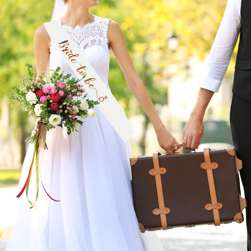 JVAENOUSN 7 Piece JGA Team Bride Sash Set with 1