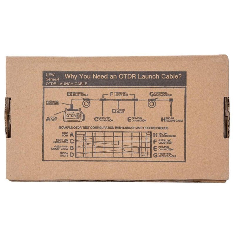 SALUTUYA Fiber Optic OTDR Launch Cable Box, OTDR Launch Cord