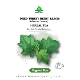 100 Turkey Berry Leaves Dried Healthy Well Cleaned Leaves- Pure & turkey Berry Leaves, Cultivated From Sri Lanka And Gluten Free
