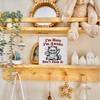 Funny Office Desk Decor, Cat Coffee Wooden Sign, Cute Office