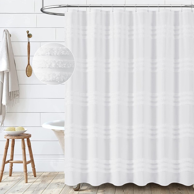 Dynamene Extra Long Shower Curtains - 72 x 84 Inches