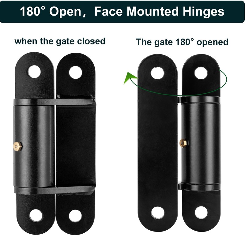 Heavy Duty Gate Hinges ，7in Can Be Bolted or Welded
