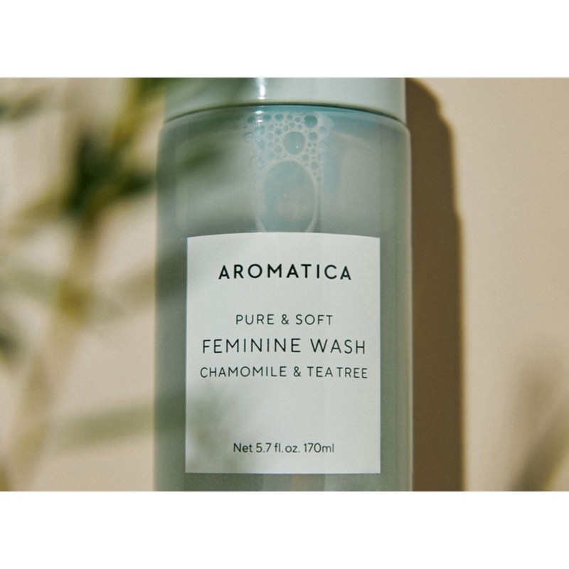 Aromatica Pure and Soft Chamomile and Tea Tree Feminine Wash,
