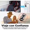 2PCS C?mara de Seguridad, Hd 1080P C?mara de Seguridad Inal?mbrica