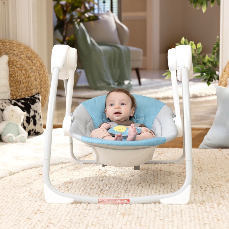 Ingenuity: ity by Ingenuity Sun Valley Canopy Portable Swing -