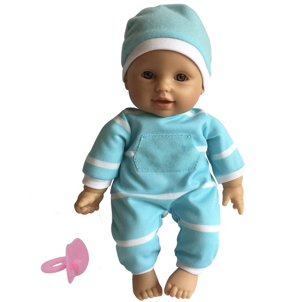 11 inch Soft Body Doll in Gift Box - Award Winner & Toy 11" Baby Doll (Hispanic)