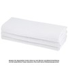 9x Tea Towel 100% Cotton Waffle Pique White
