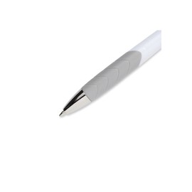 Paper Mate Inkjoy 700 Rt Ballpoint Pen, Retractable, Medium 1 Mm, Black Ink, White Barrel, Dozen