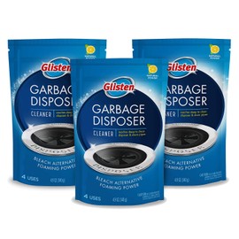 Glisten GLISTEN-DP06N-PB-3/PACK Disposer Care Foaming Cleaner, Lemon Scent, 12 Use (BND01728)