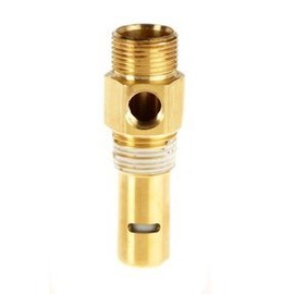 Mudflat CV223300AV Air Compressor Large Port Check Valve, Brass, 1/2" MNPT Inlet & Outlet