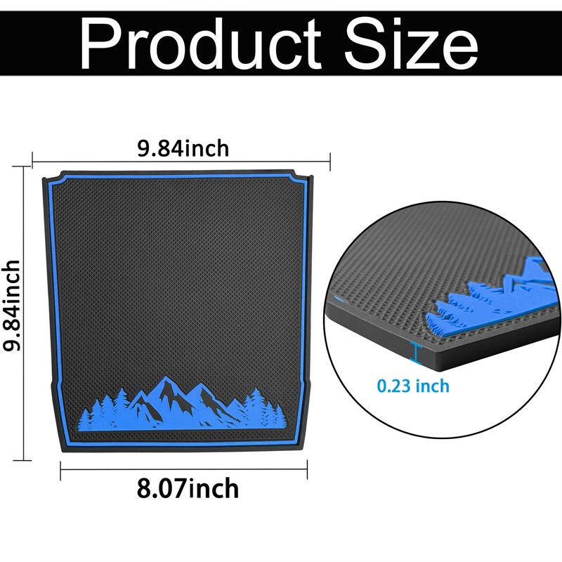 SENSHINE Dash Dashboard Cover Mat for Subaru Forester Accessories 2019-2023