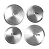 SS Hob cover set4 17 21cm